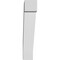Ekena Millwork 3-in. W x 12-in. D x 16-in. H Burlington Architectural Grade PVC Knee Brace BRCP03X12X16BUR - alternate 4
